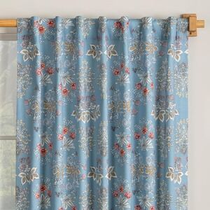 NWOT Marquise Curtain Panel 50x84 Rod Loop Vintage French Country Farmhouse Boho